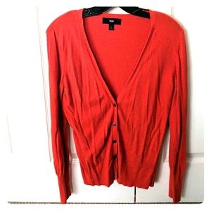 Orange Cardigan